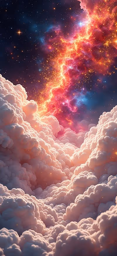 Fantasy clouds wallpaper