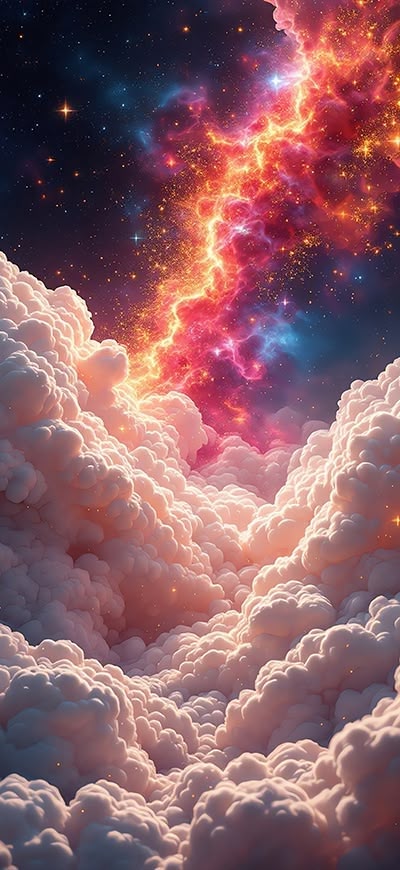 Fantasy clouds wallpaper