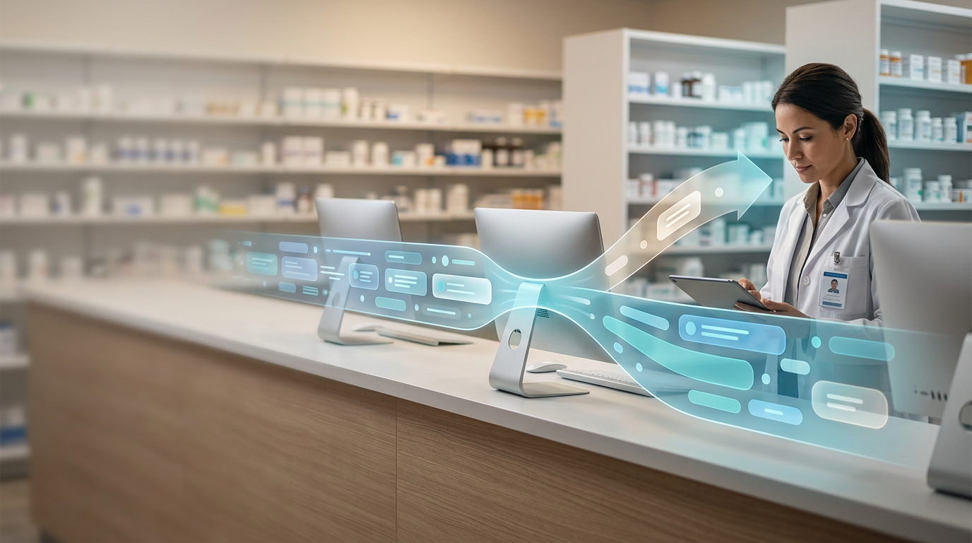 The pharmacist is not the bottleneck