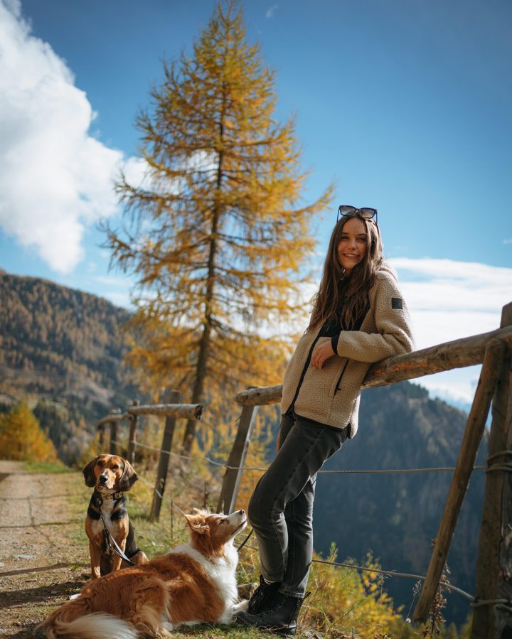 Laura Oberthaler mit Hunden