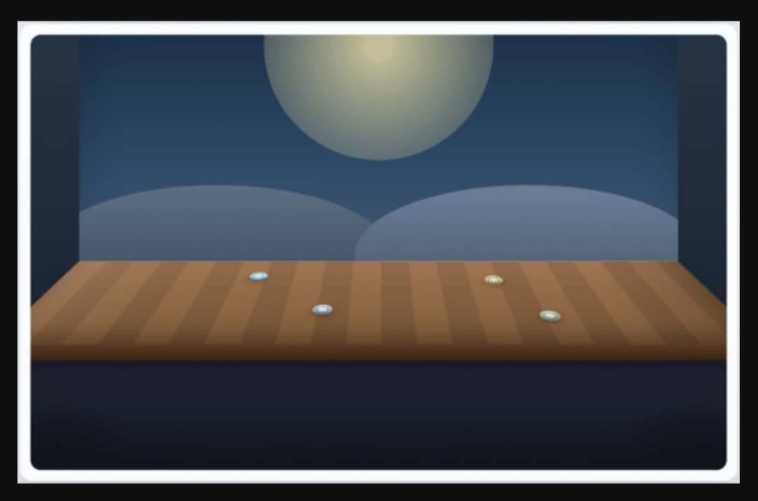 A graphic of a 3D stage model. Post title: How to Fake a 3D Stage with HTML, CSS, and a Little JavaScriptDemo 3D Scene