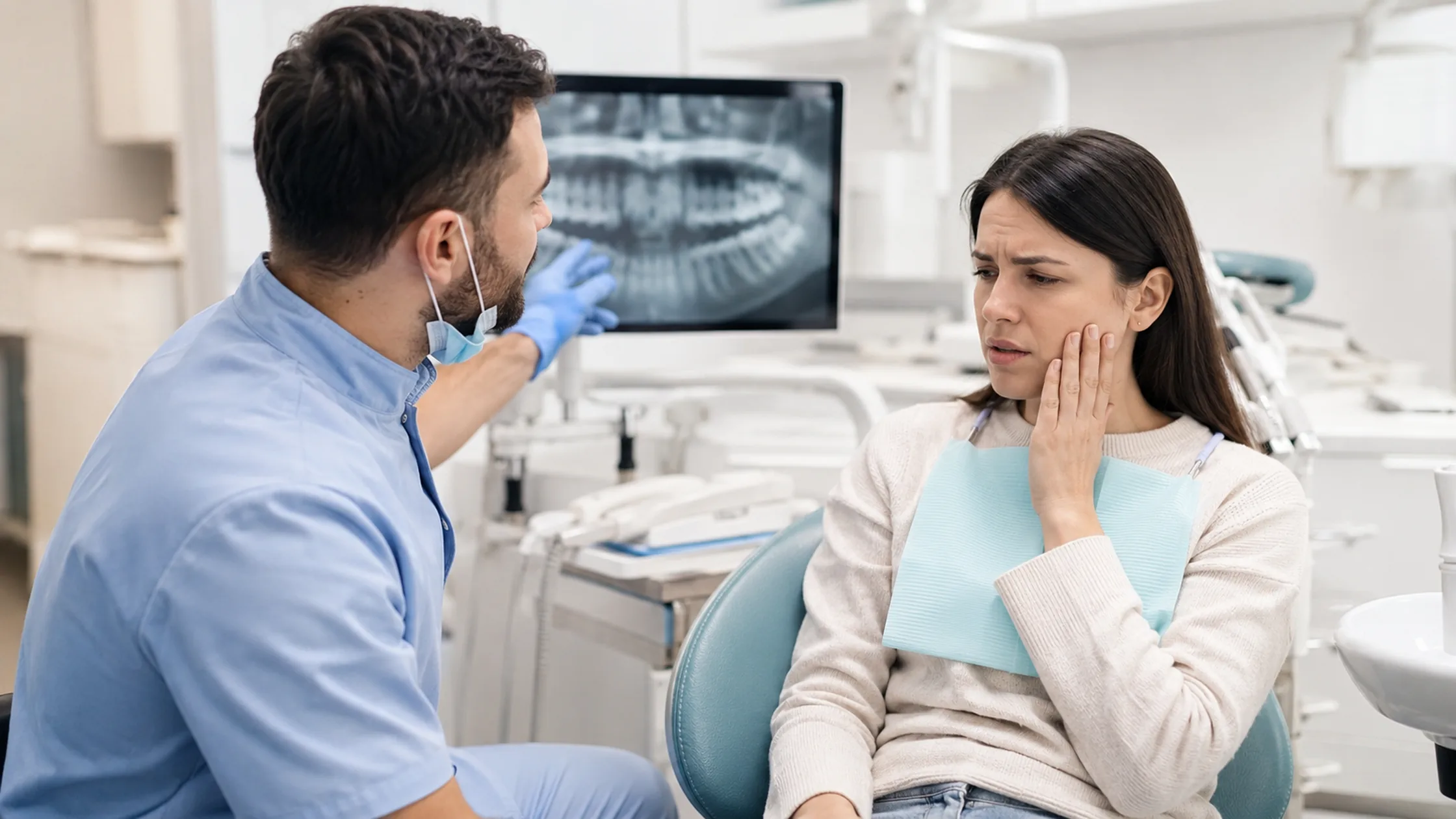 Attentive emergency dentist in Pflugerville - TX providing focused urgent dental support