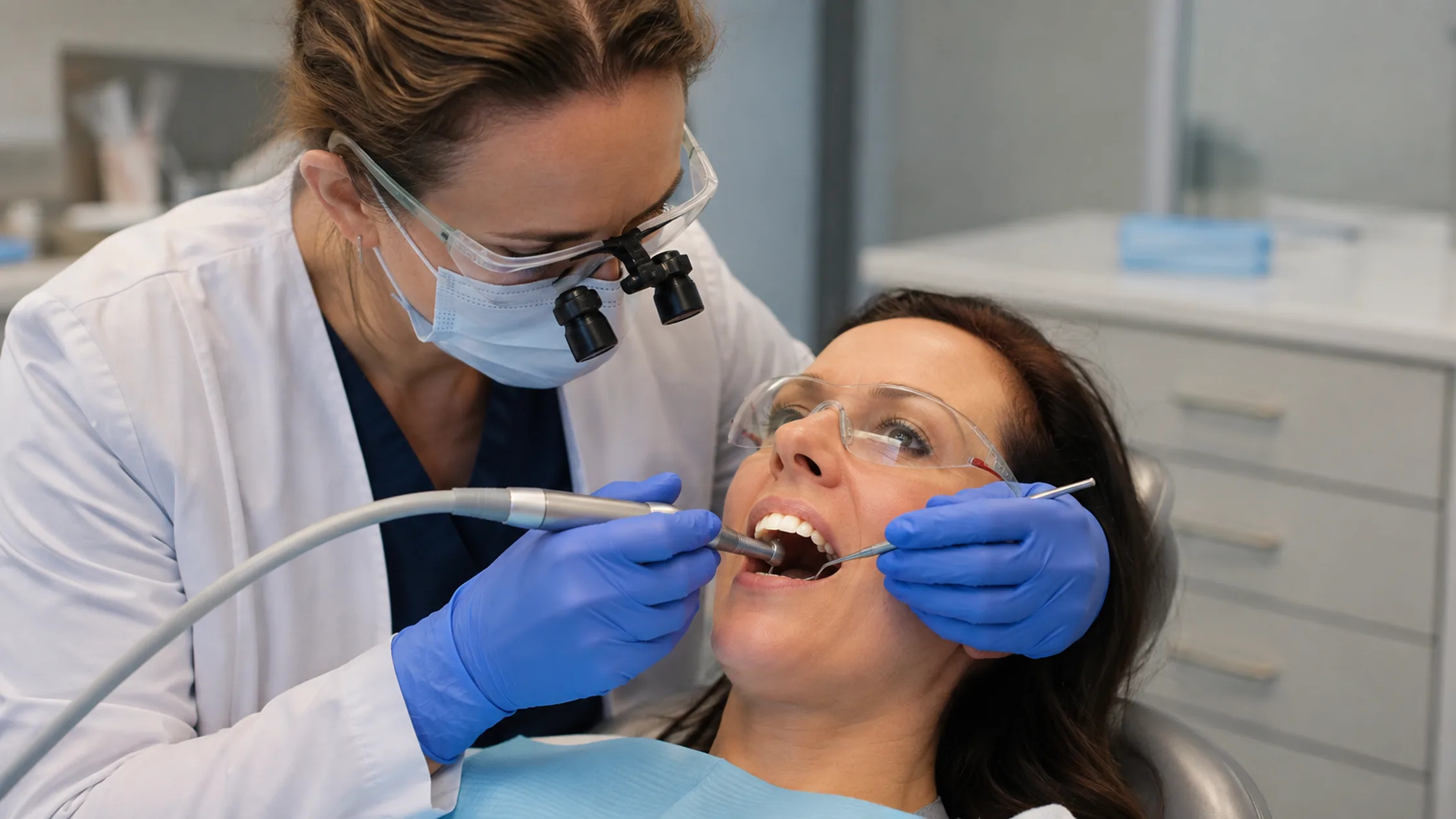 Responsive emergency dentist in Montopolis - TX evaluating urgent dental problems