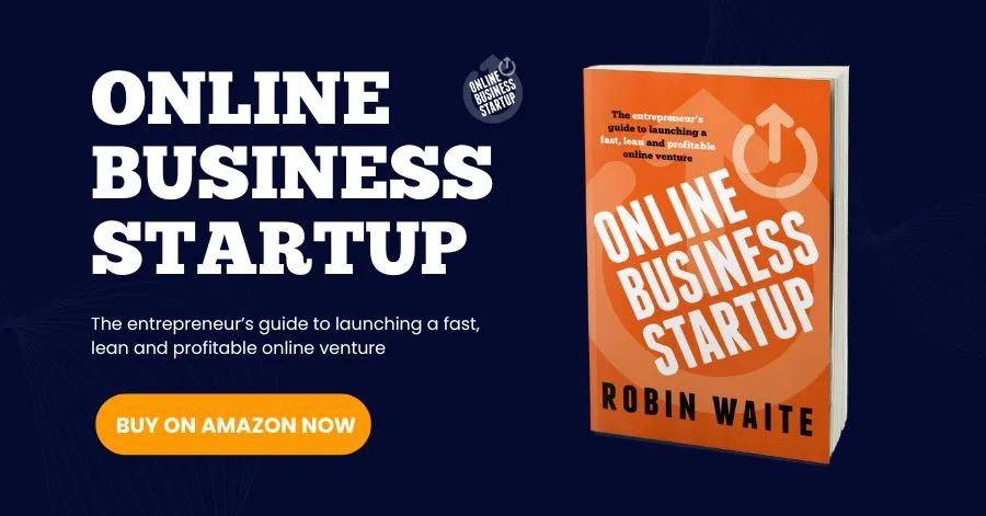 Online Business Startup Amazon Banner