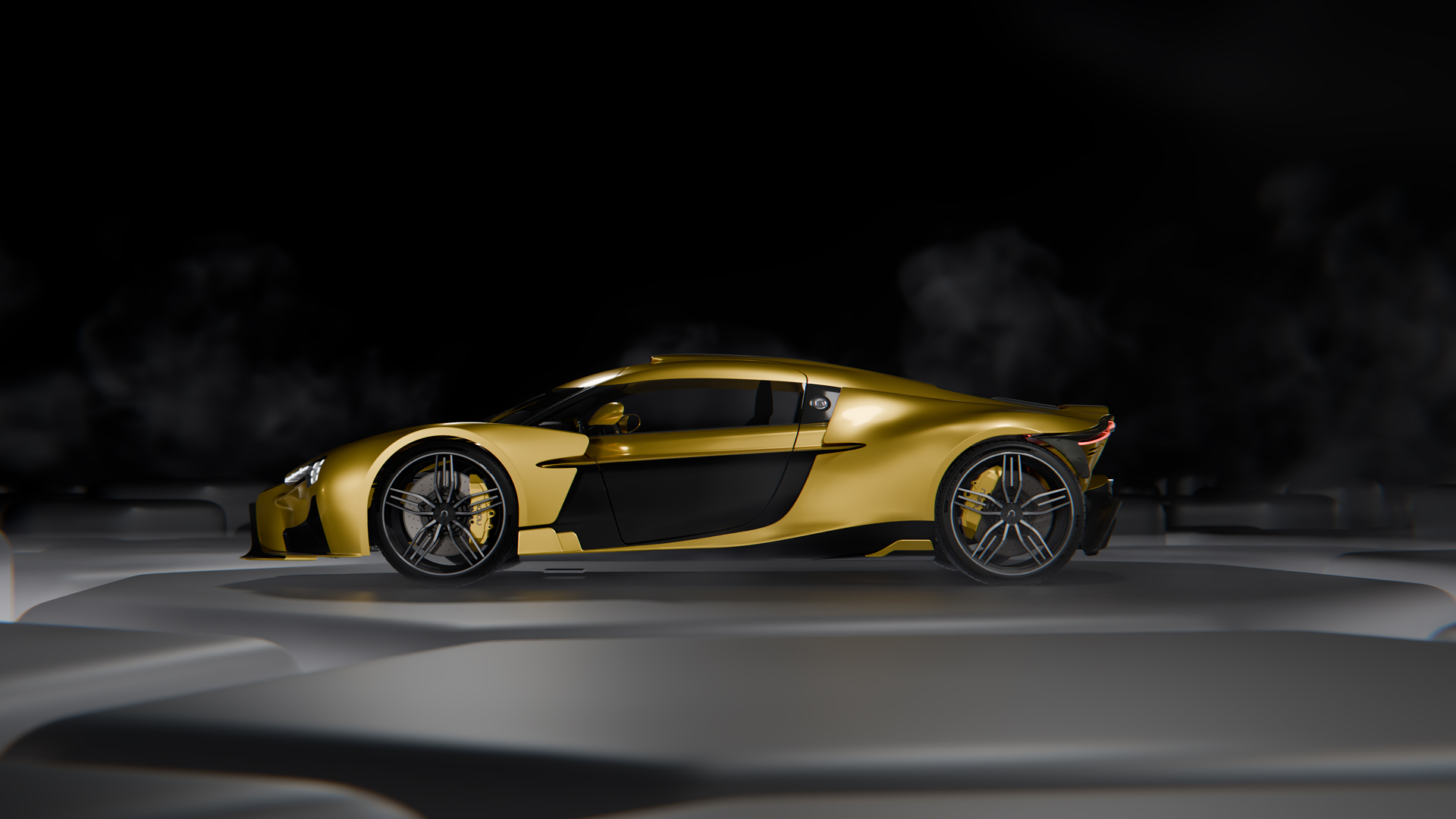 Nassau Zephiro concept hypercar, side view