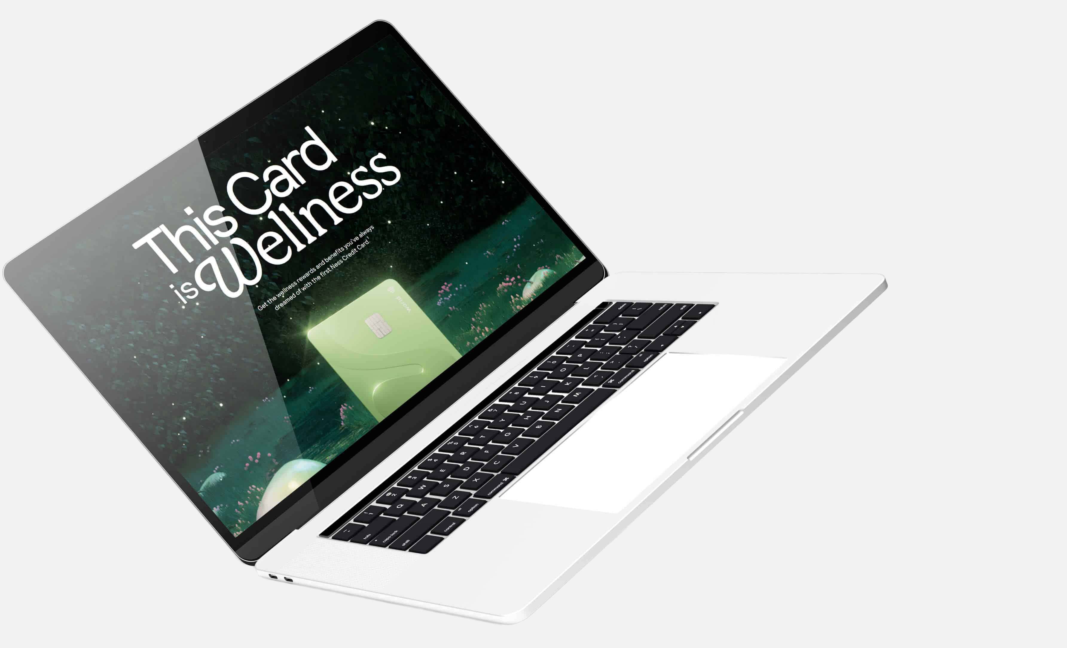 Przykładowa strona w kolorze zielonym