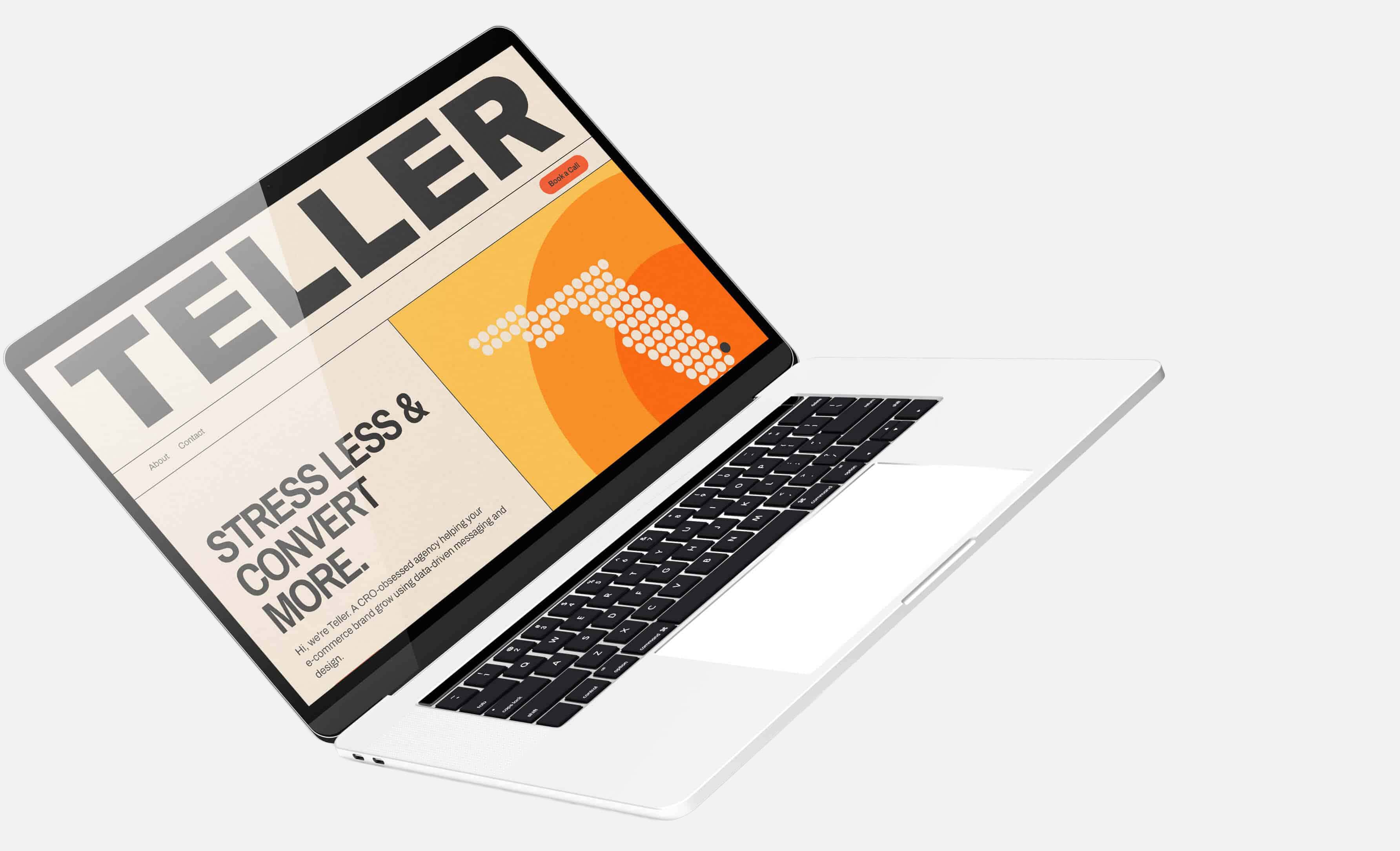 Przykładowy portal w kolorze brązowym