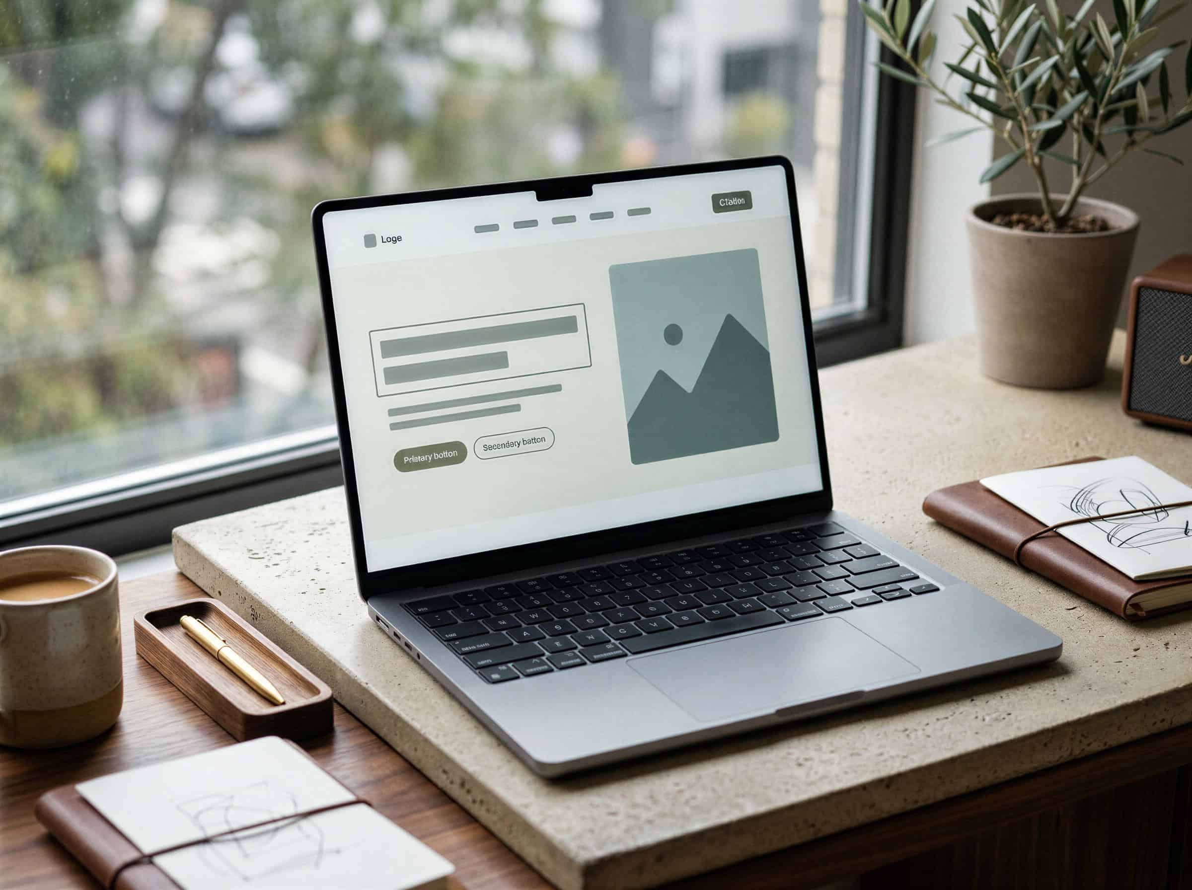 pierwsza sekcja strony internetowej