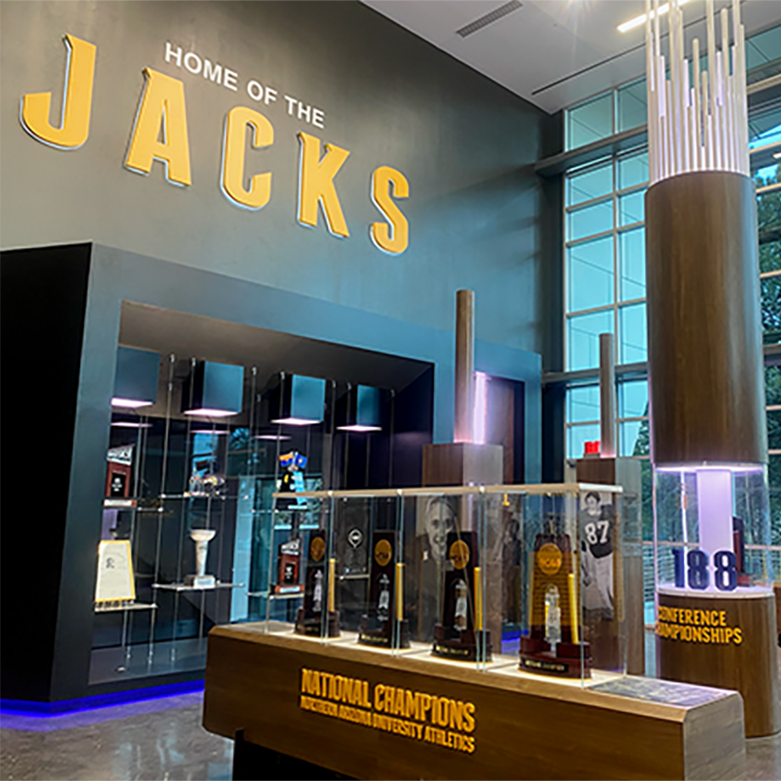 NAU Student Athlete High-Performance Center - GLGR experiential marketing project