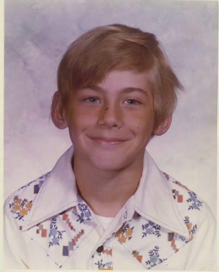 John Nouguier childhood photo