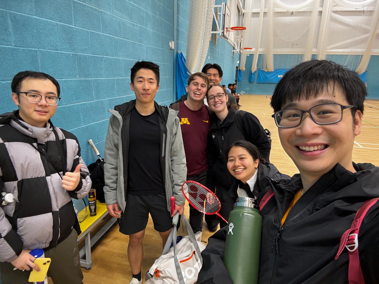 City Church badminton social