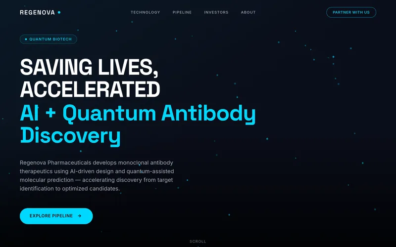 Regenova website