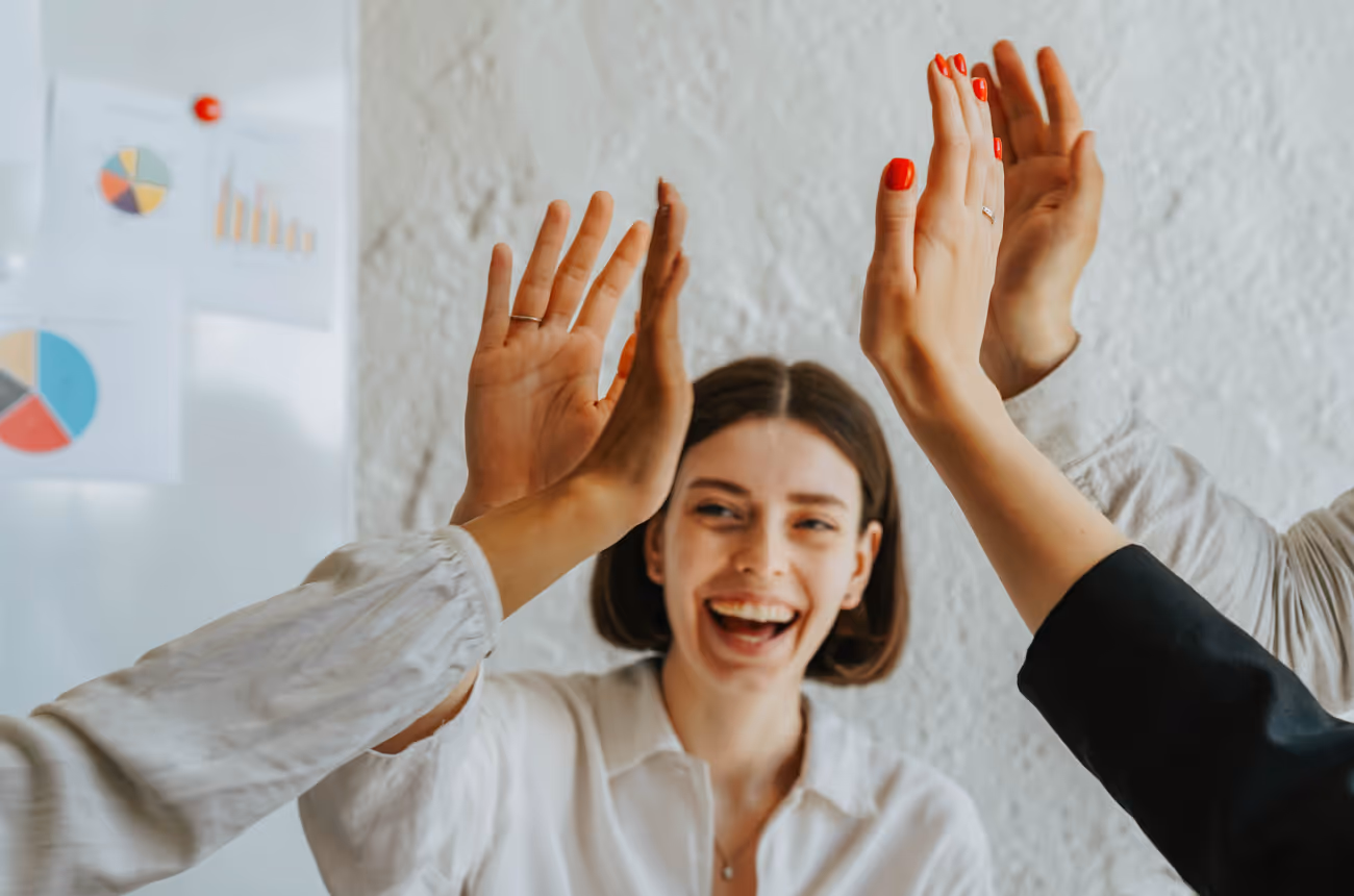 employees networking and conversing with each other