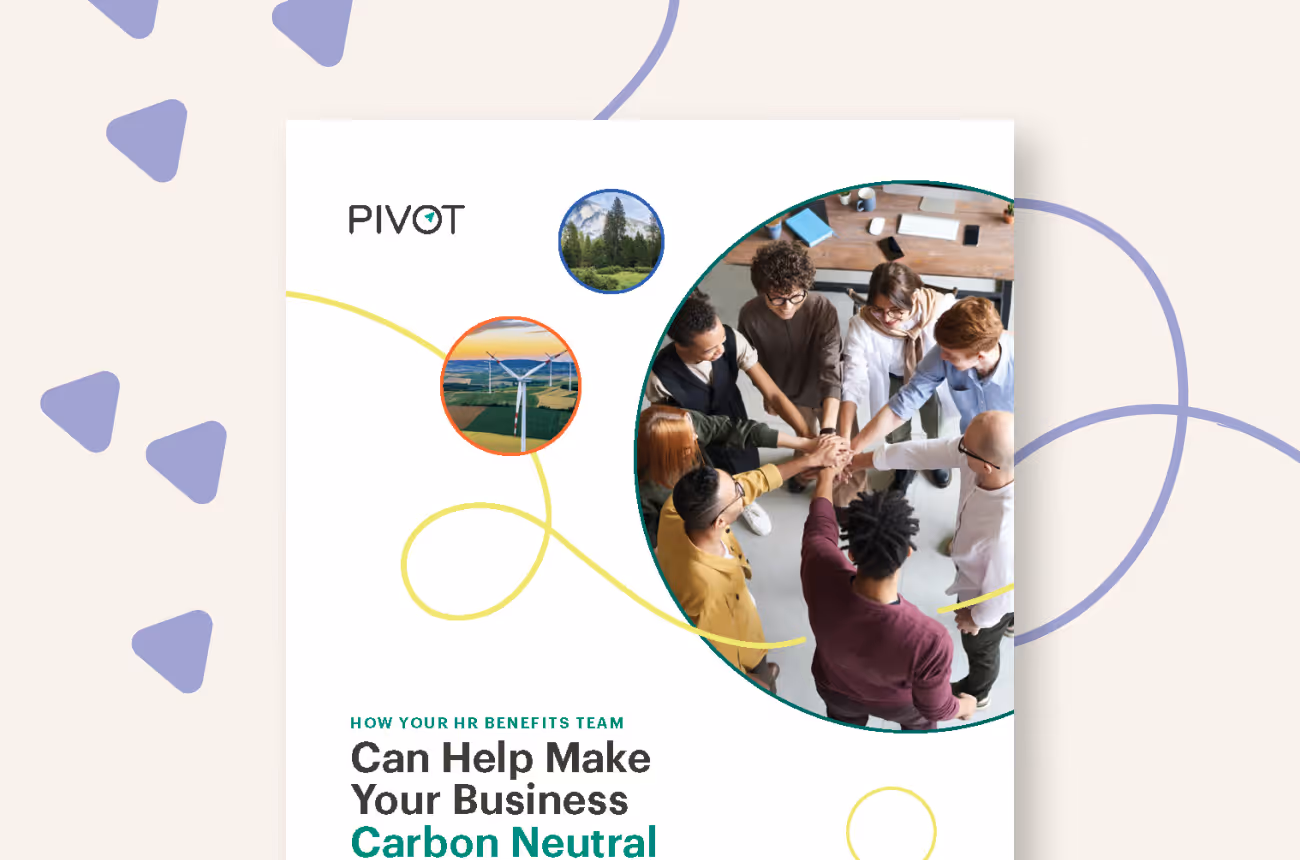 Graphic with front of carbon neutral guide