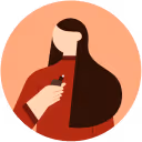 illustration of a woman 