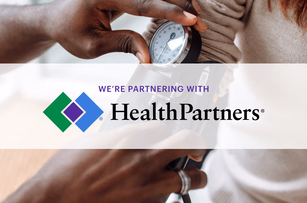 blurry photo with healthpartners logo over it