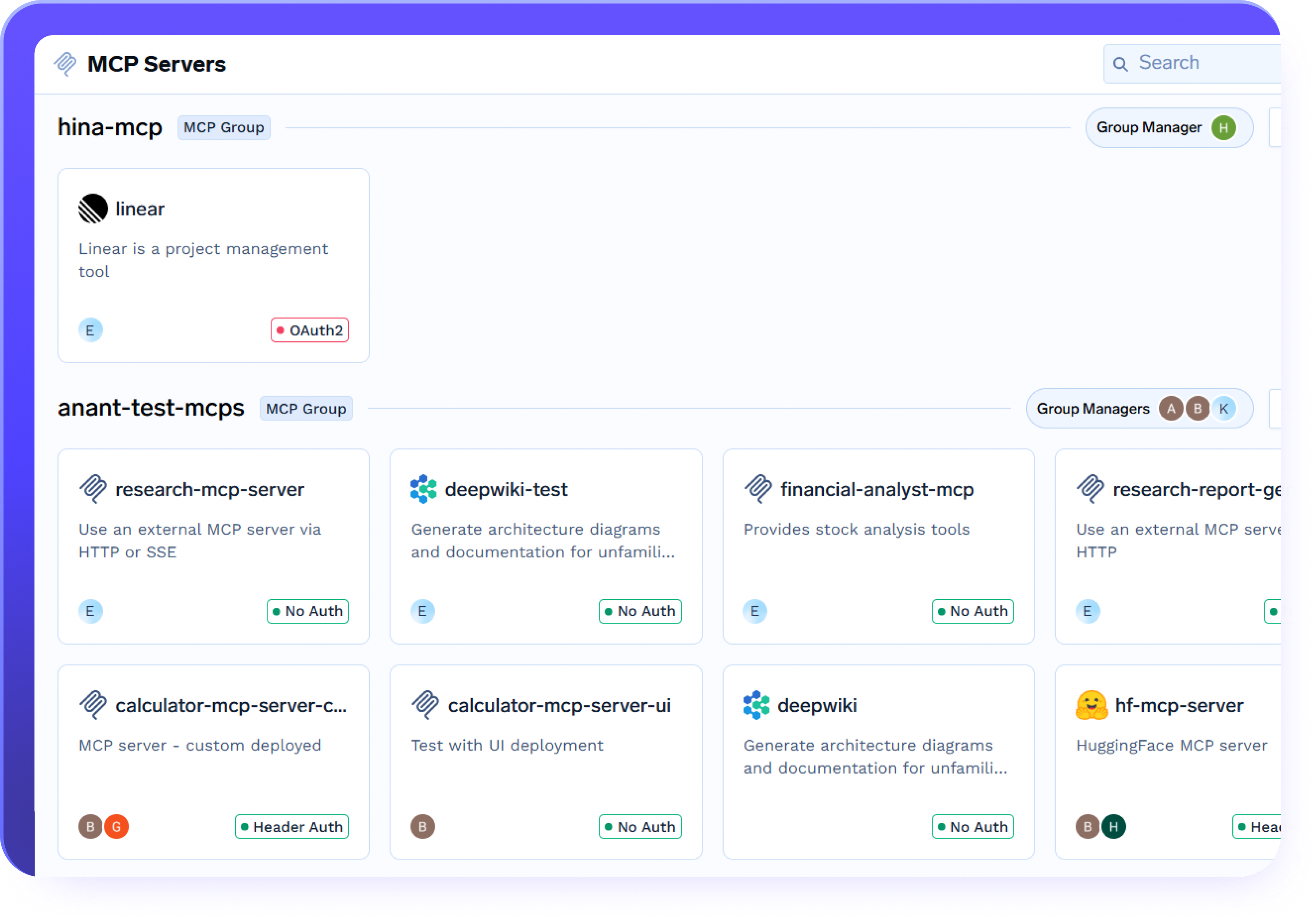 MCP Gateway Tool Discovery for MCP servers