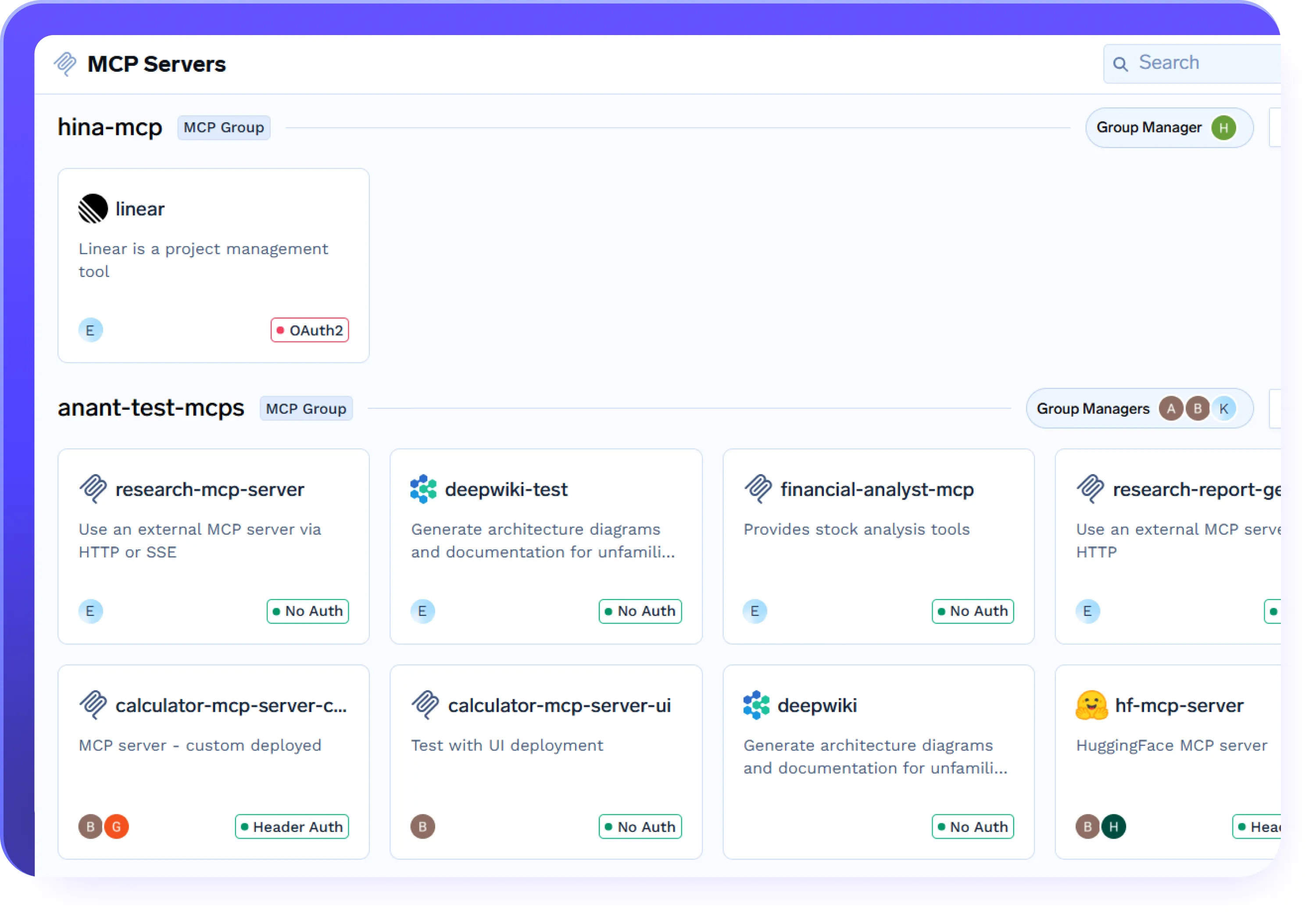 MCP Gateway Tool Discovery for MCP servers