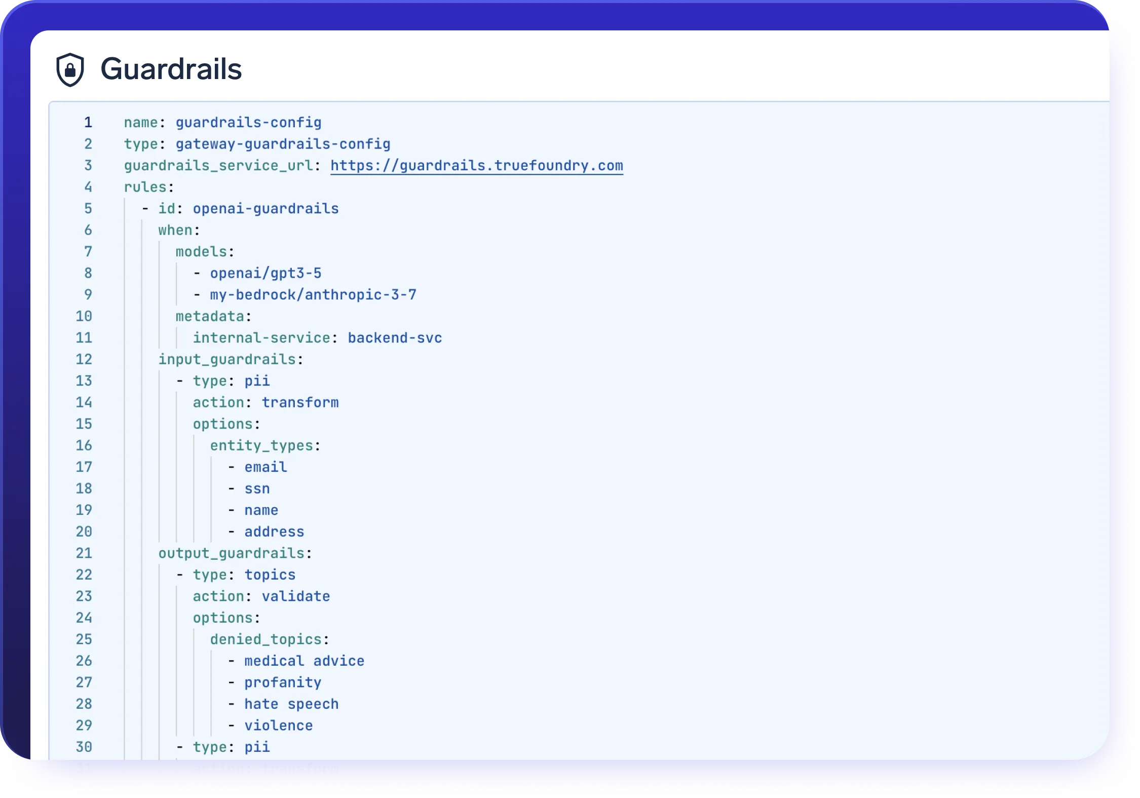 AI Gateway Guardrails
