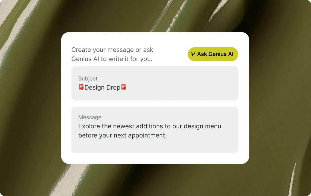 Client rebooking tools for nail salons