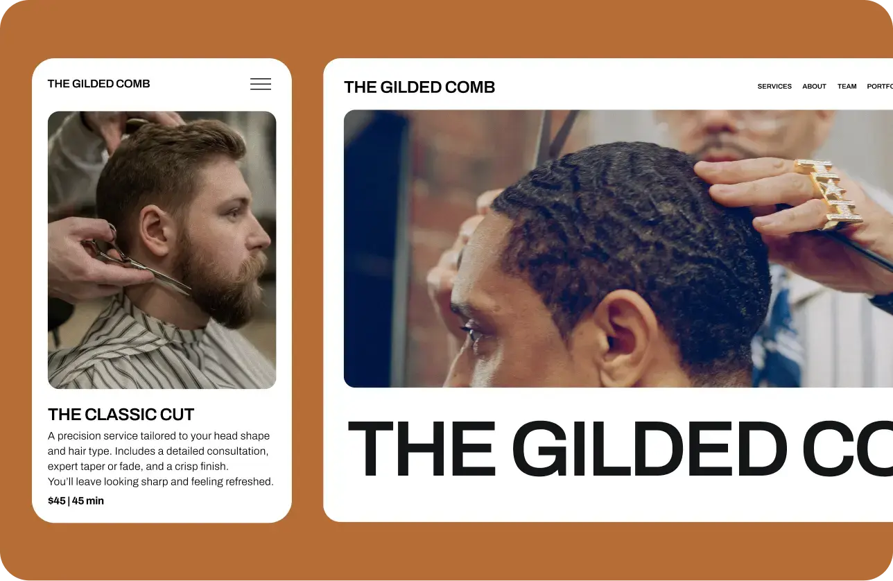 GlossGenius barber software overview