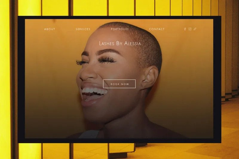 Lash tech branding