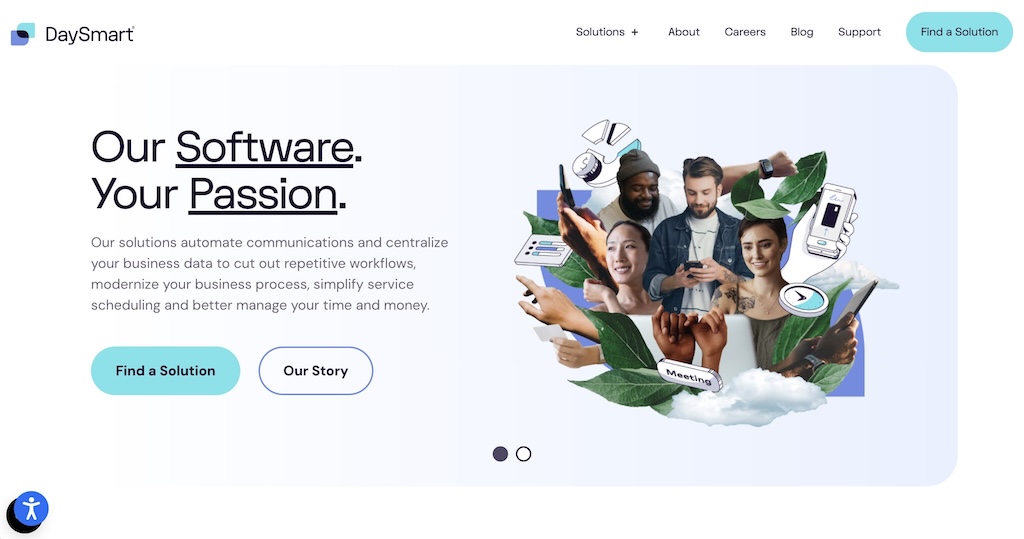 DaySmart salon accounting and billing software interface for hair salons