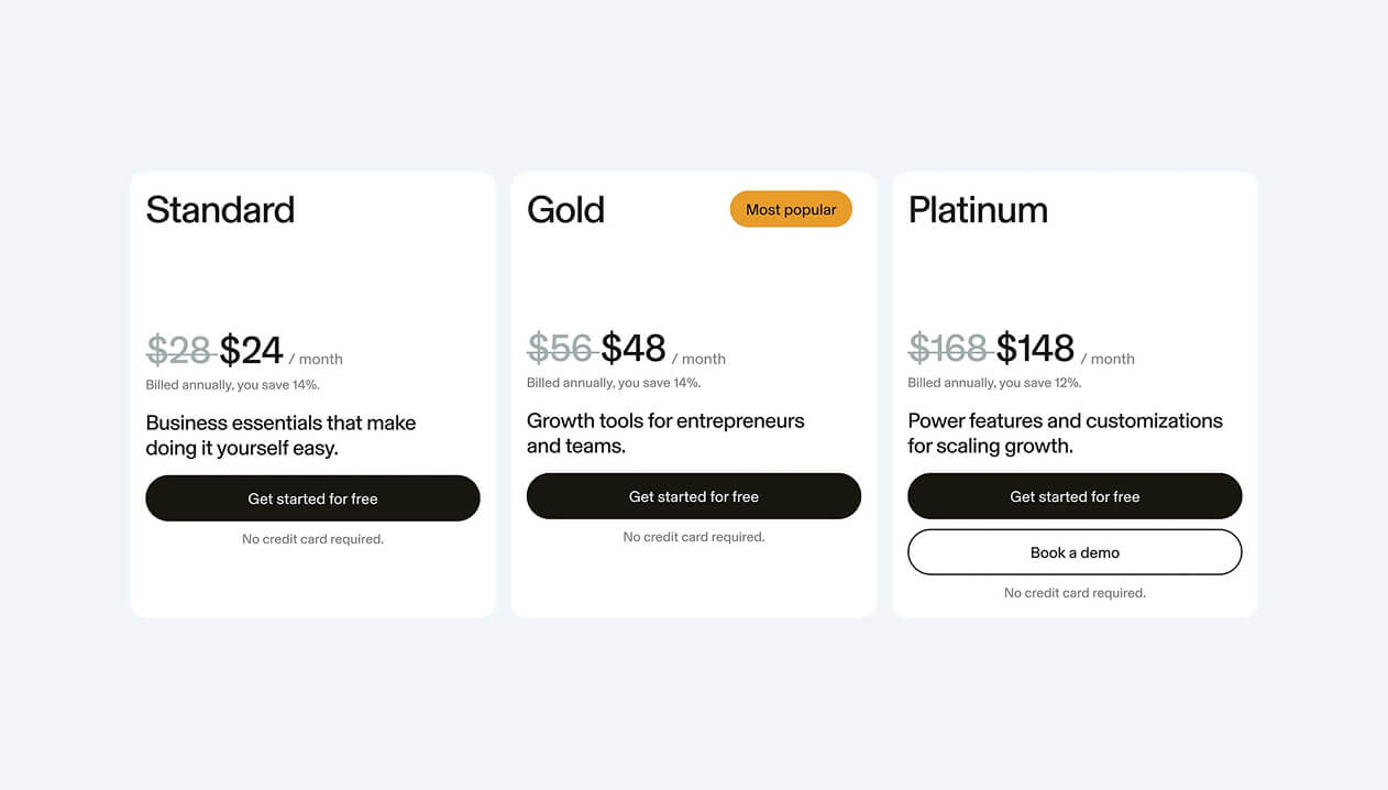 GlossGenius subscription pricing plans comparison for booking software for beauty, wellness, and health businesses