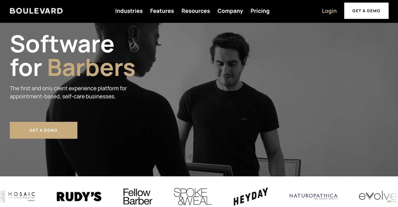 Boulevard premium salon software for luxury spa and salon businesses