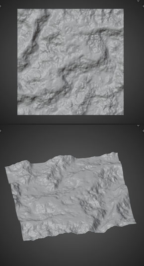 Base Geometry before Erosion