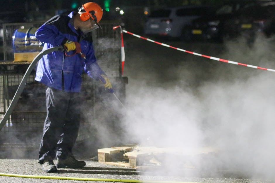 A high-pressure hydro-jetting nozzle emitting powerful water streams - drain cleaning omaha A high-pressure hydro-jetting nozzle emitting powerful water streams - drain cleaning omaha