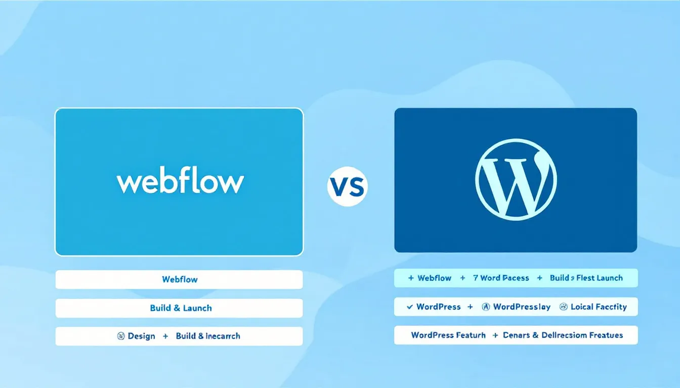 Comparing Webflow and WordPress