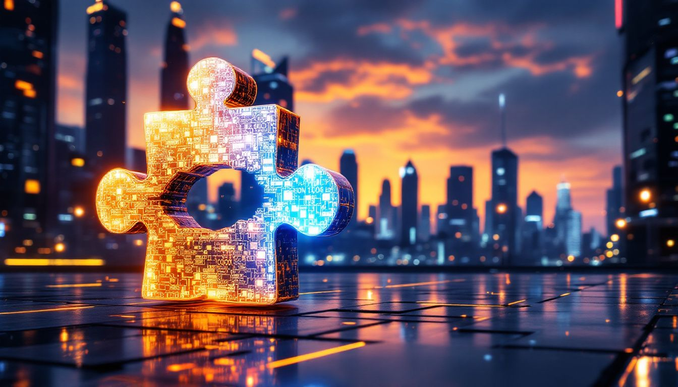 A visual representation of nocode and lowcode scalability concepts.