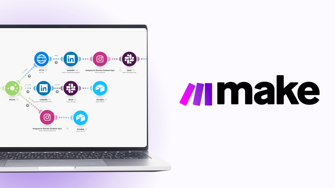 automate process with make