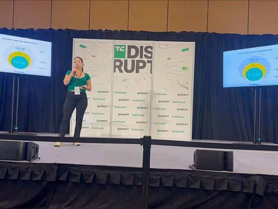 Maryna Burushkina on stage