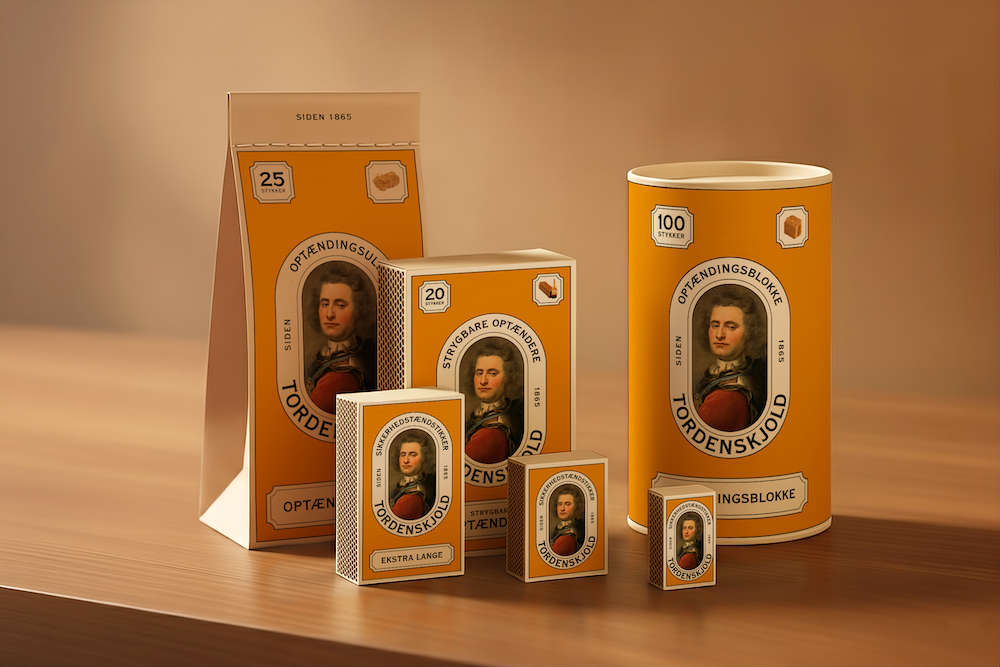 PR, branding, Tordenskjold, matches, design, swedish match