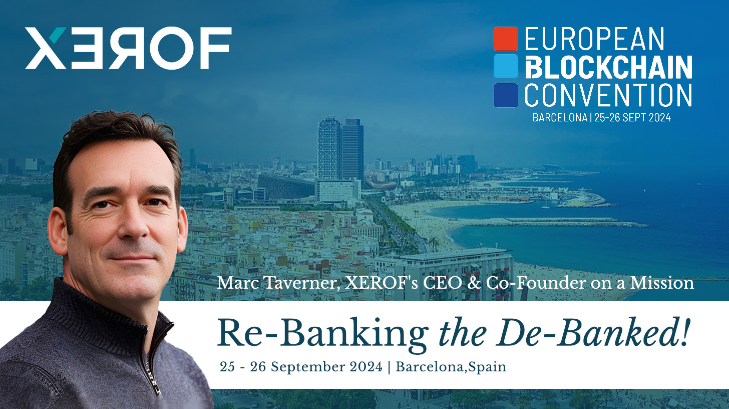 XEROF attending European Blockchain Convention 2024 in Barcelona