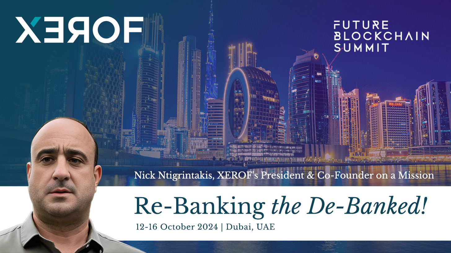 XEROF's President Re-Banking Web3 at The Future Blockchain Summit