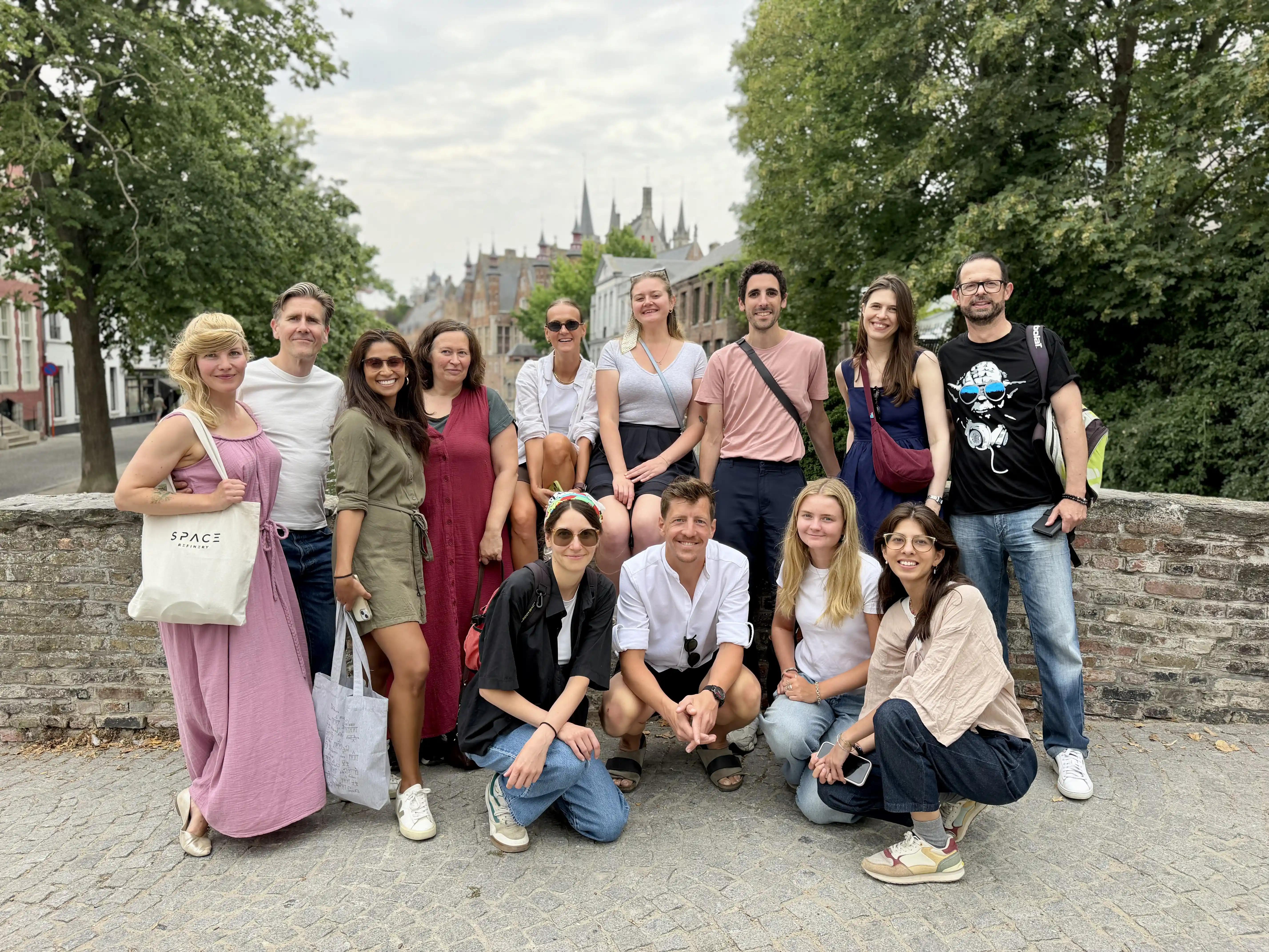 Space Refinery team in Bruges