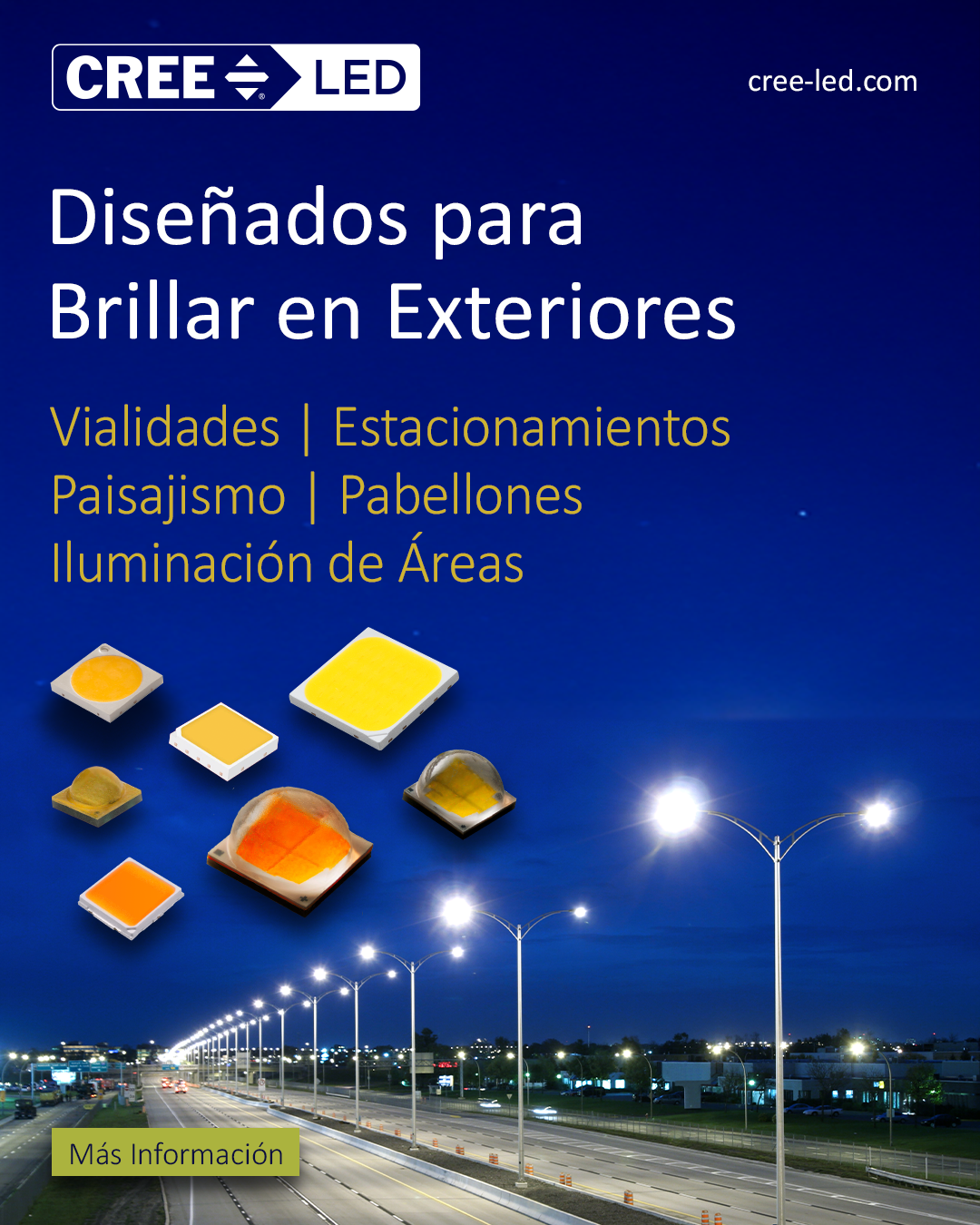 Soluciones LED para Exteriores – Representadas por Insight Demand Creation