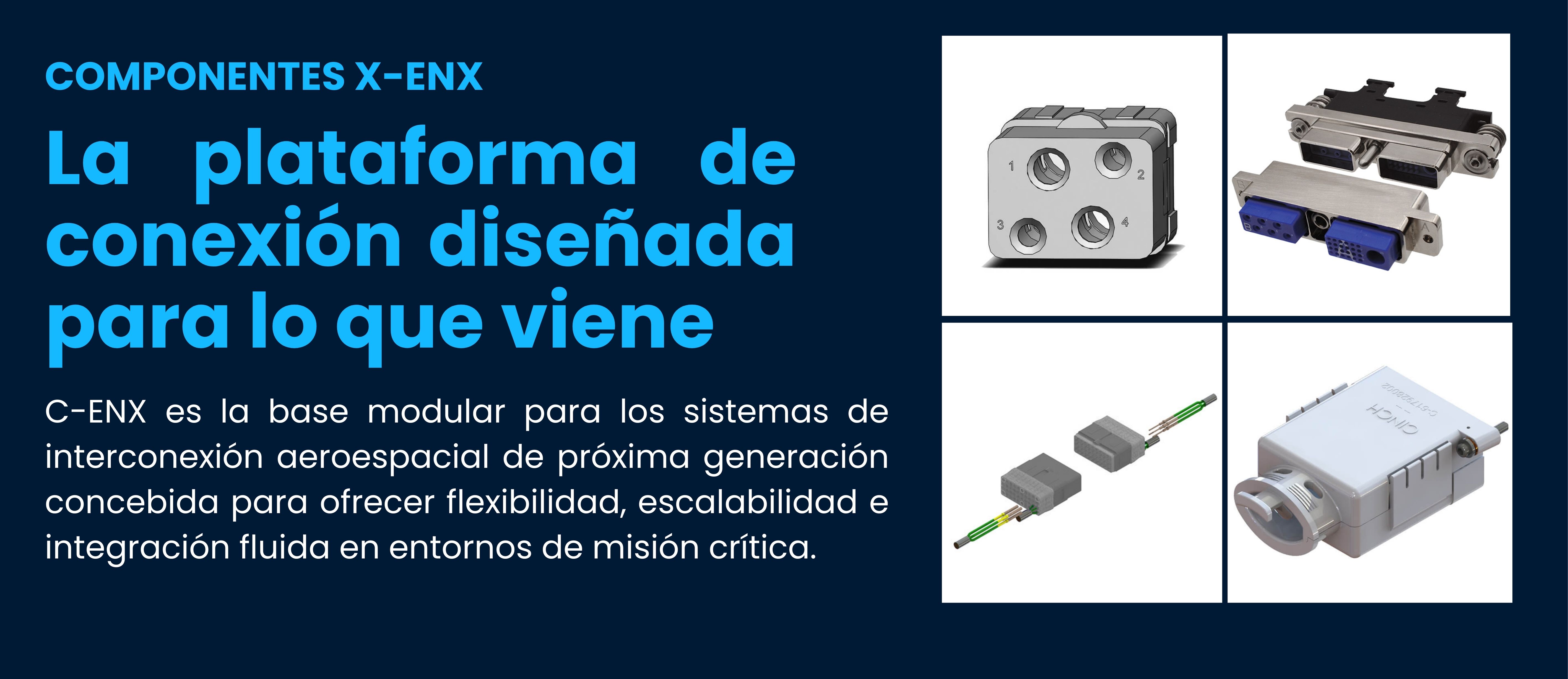 C-ENX™ EN4644: el estándar modular para la interconexión aeroespacial moderna