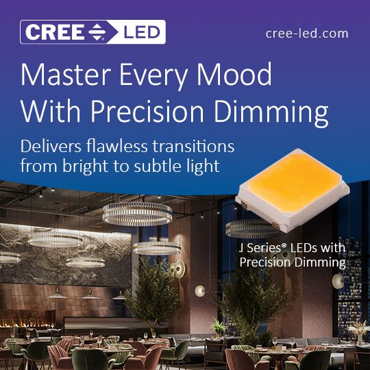 Precision Dimming de Cree LED: consistencia y rendimiento superiores en iluminación de grado especificación
