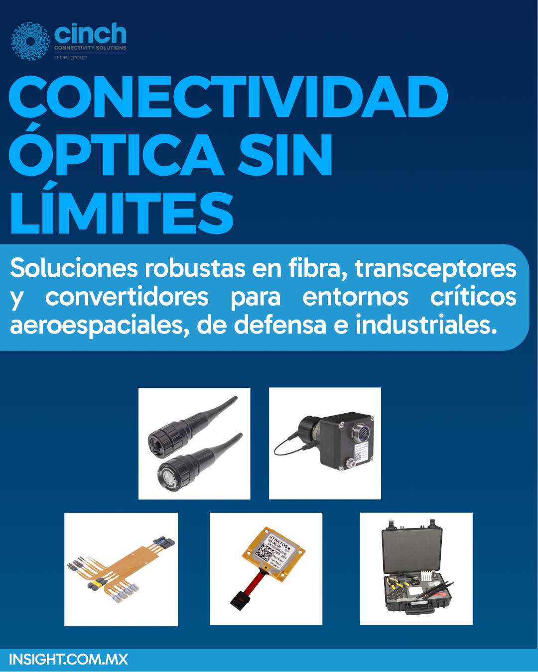 Tecnología óptica de alto rendimiento para entornos críticos