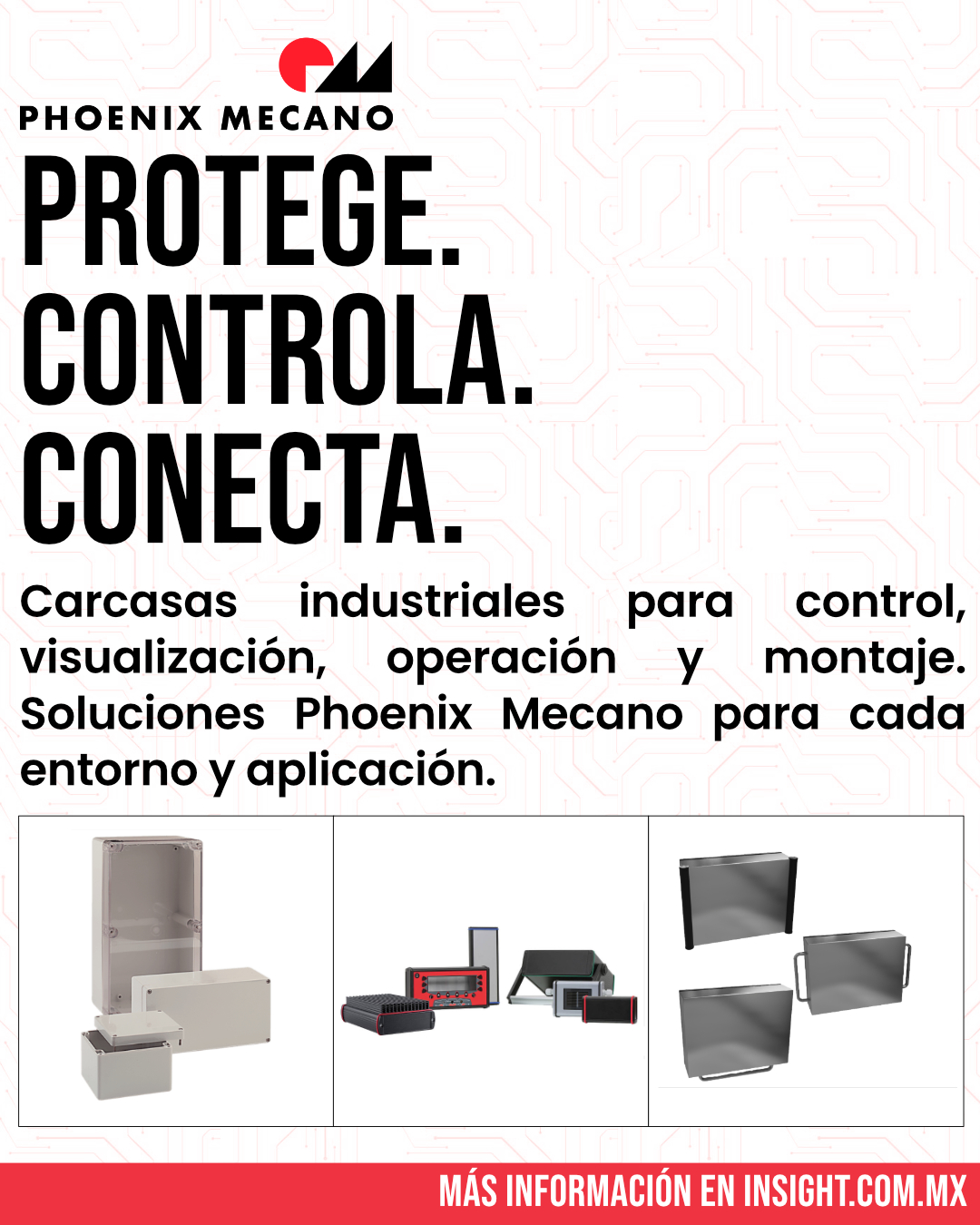 Envolventes Phoenix Mecano: Protección, funcionalidad y diseño para entornos industriales exigentes