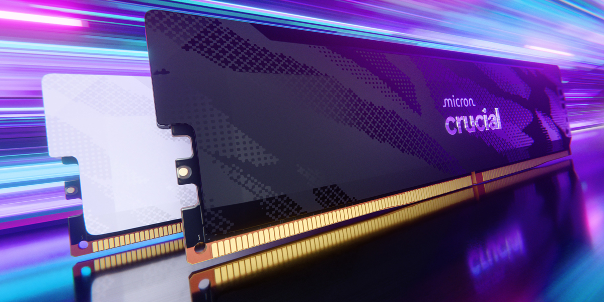 Velocidad táctica, latencia mínima: Crucial DDR5 Pro OC Gaming DRAM 6400MT/s CL32