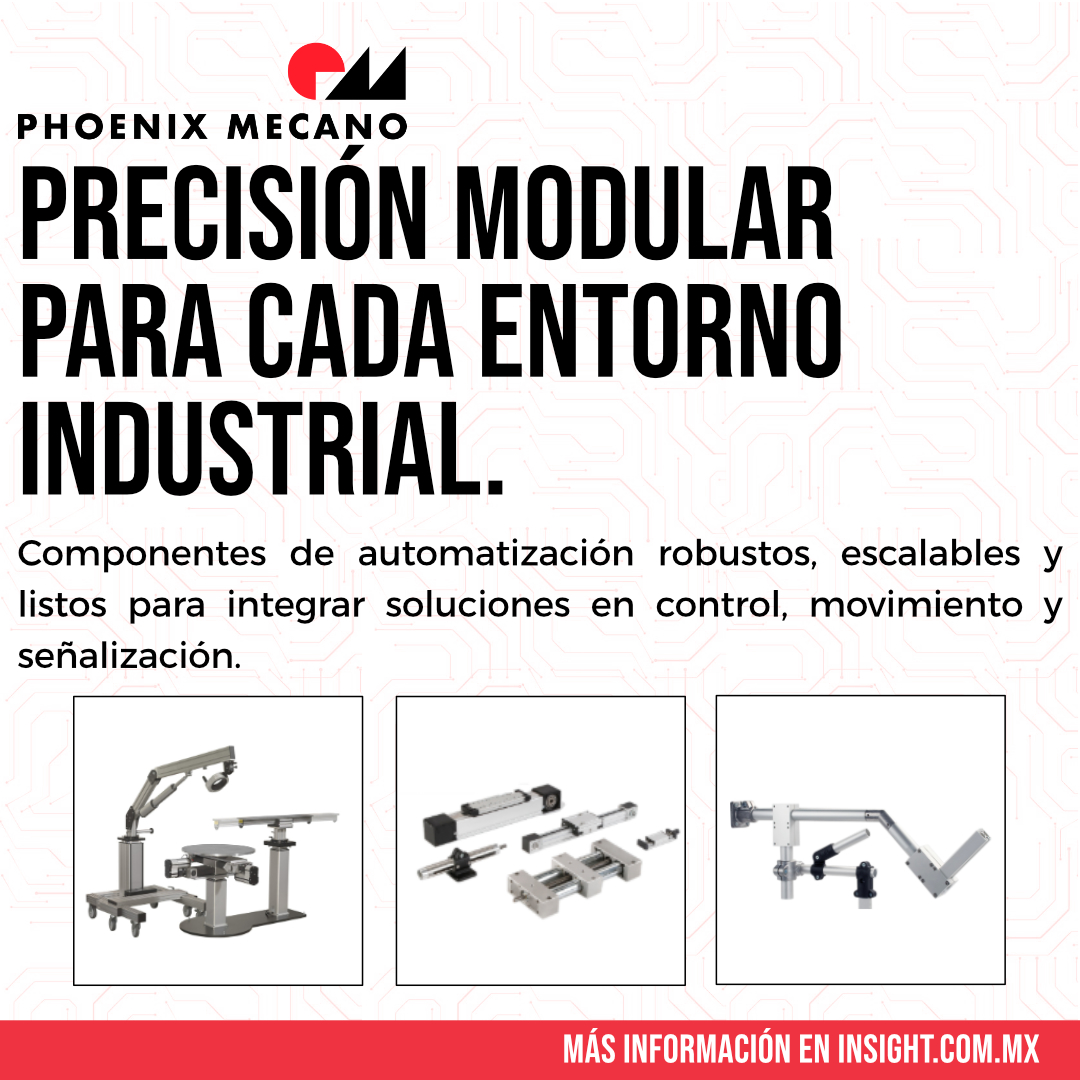 Componentes mecánicos que impulsan la automatización industrial: soluciones modulares de Phoenix Mecano
