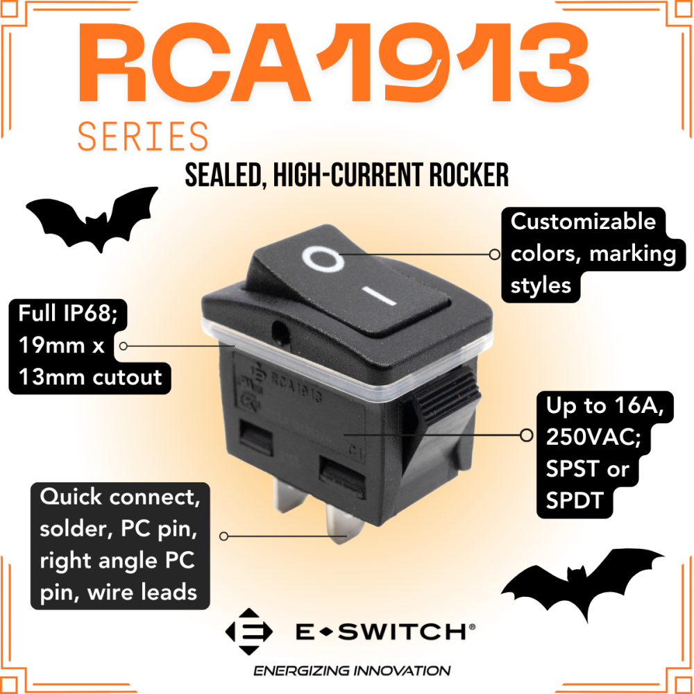 Serie RCA1913: Confiabilidad sellada para aplicaciones exigente