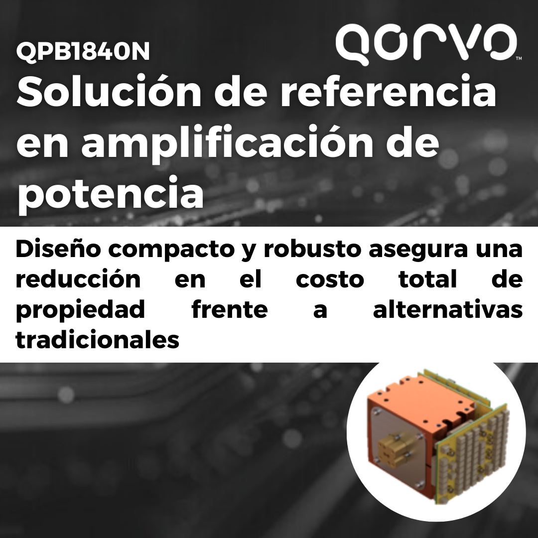 QPB1840N: Amplificador GaN de Banda Ancha 18–40 GHz