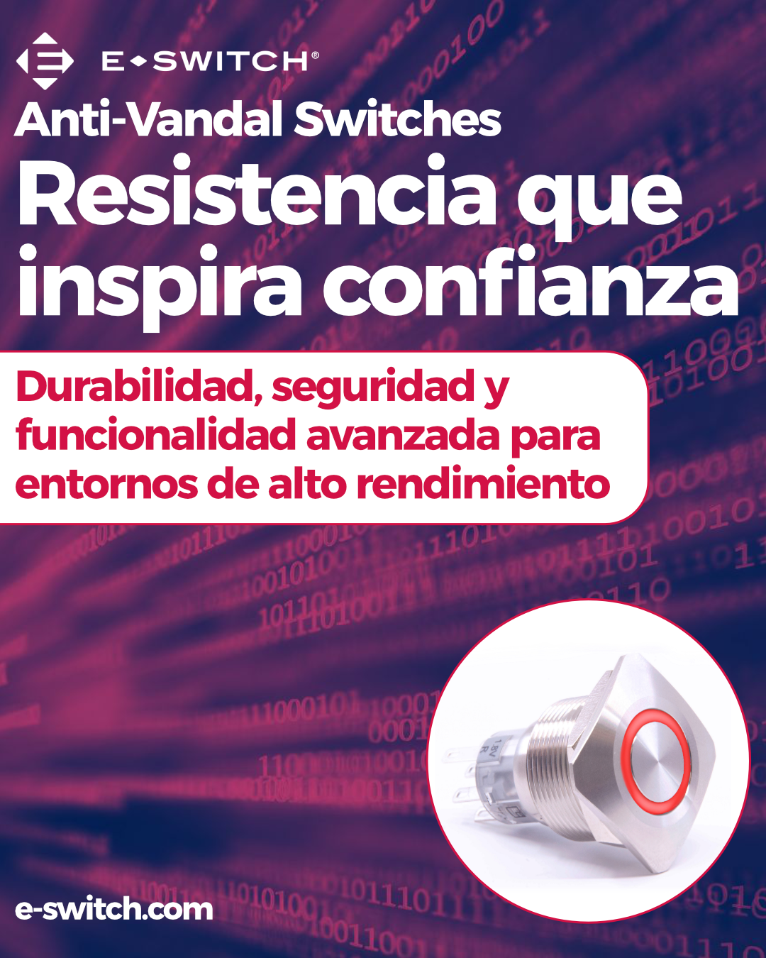Anti-Vandal Switches: Resistencia y Control en Cada Pulsación