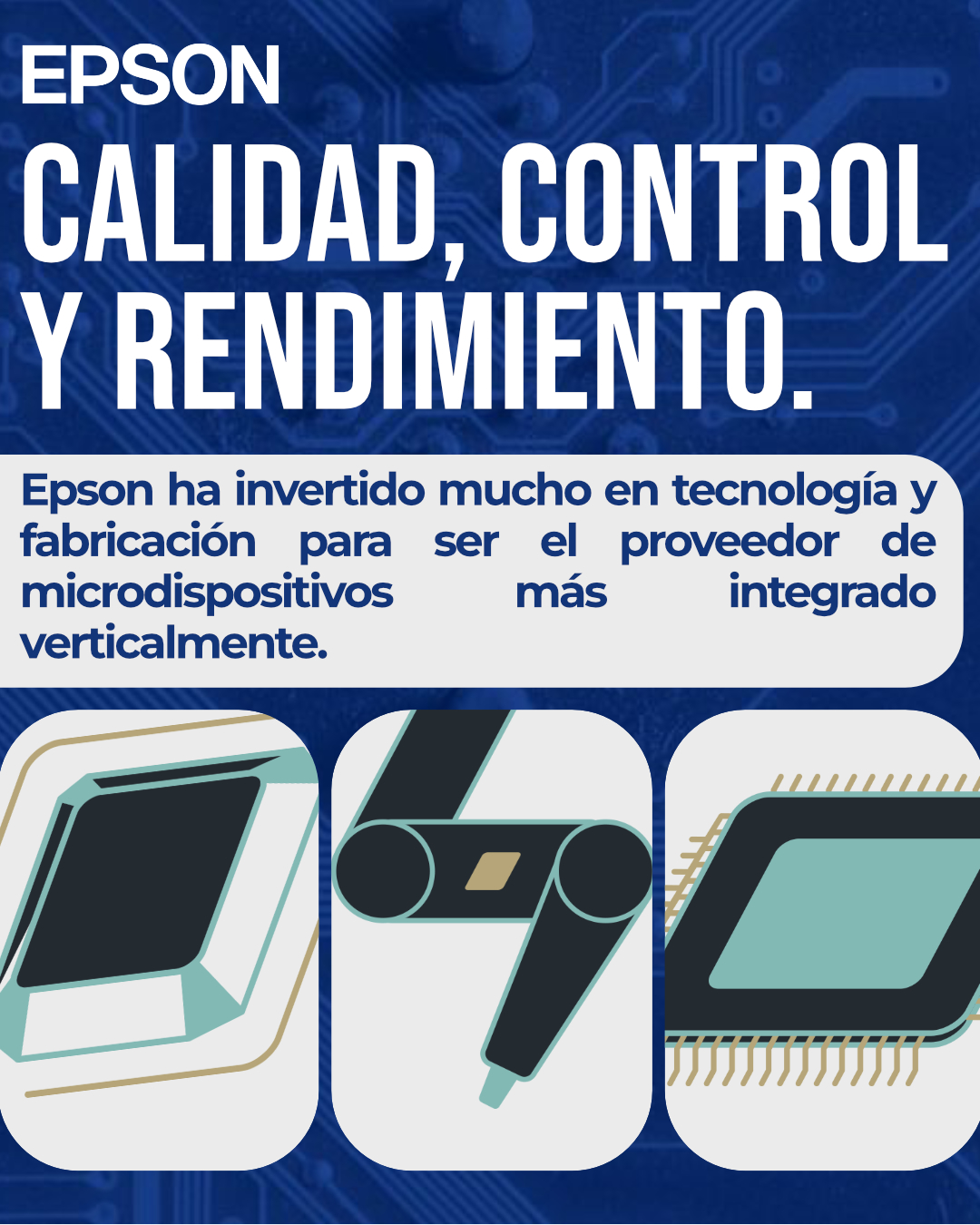 Epson: Integración vertical para liderazgo en microdispositivos